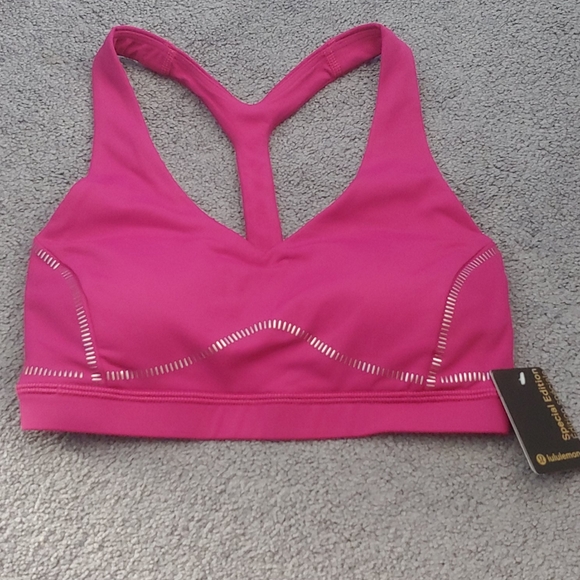 NWT Lululemon Special Edition Arise Bra *Shine - Picture 3 of 5